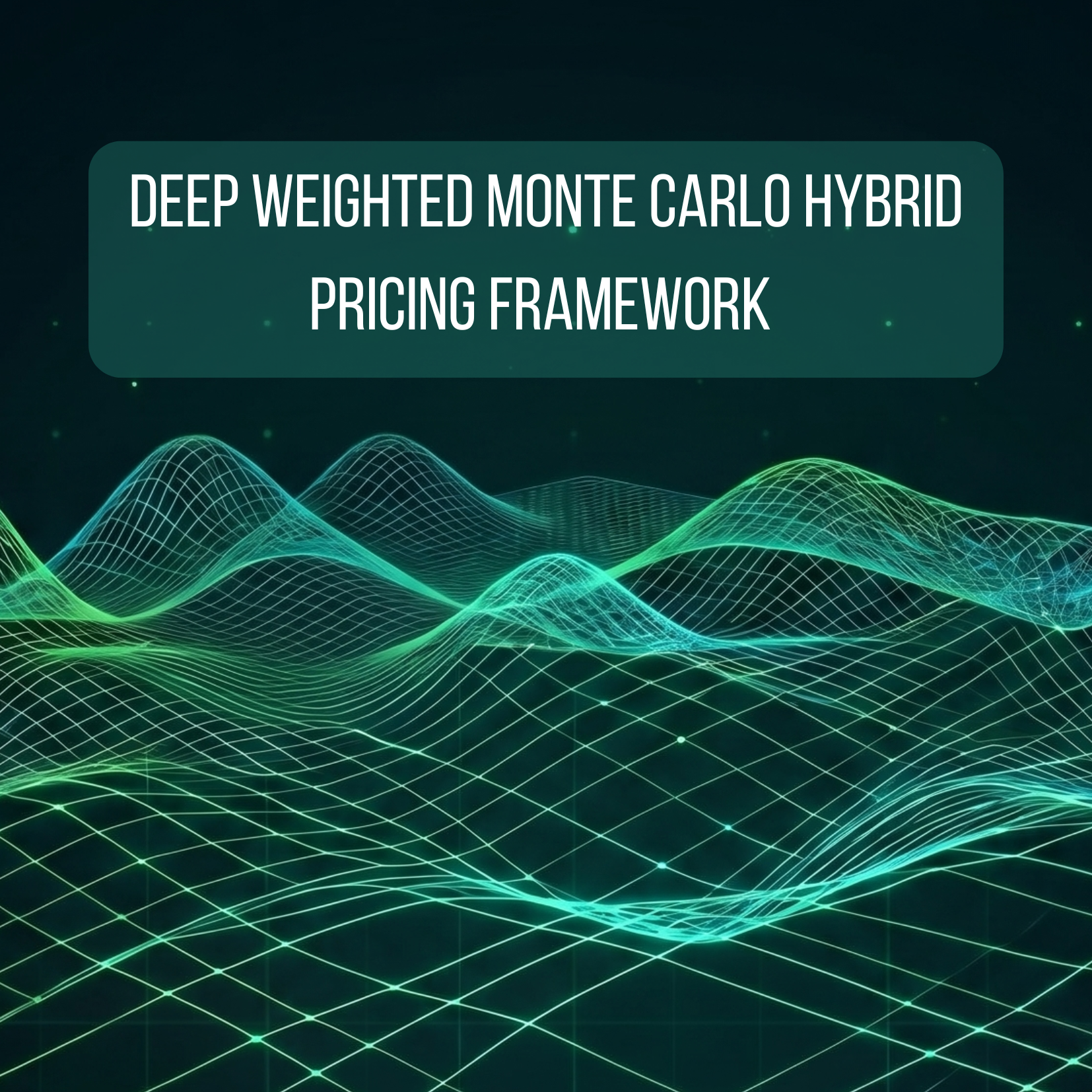 Deep Weighted Monte Carlo a Hybrid Option Pricing Framework